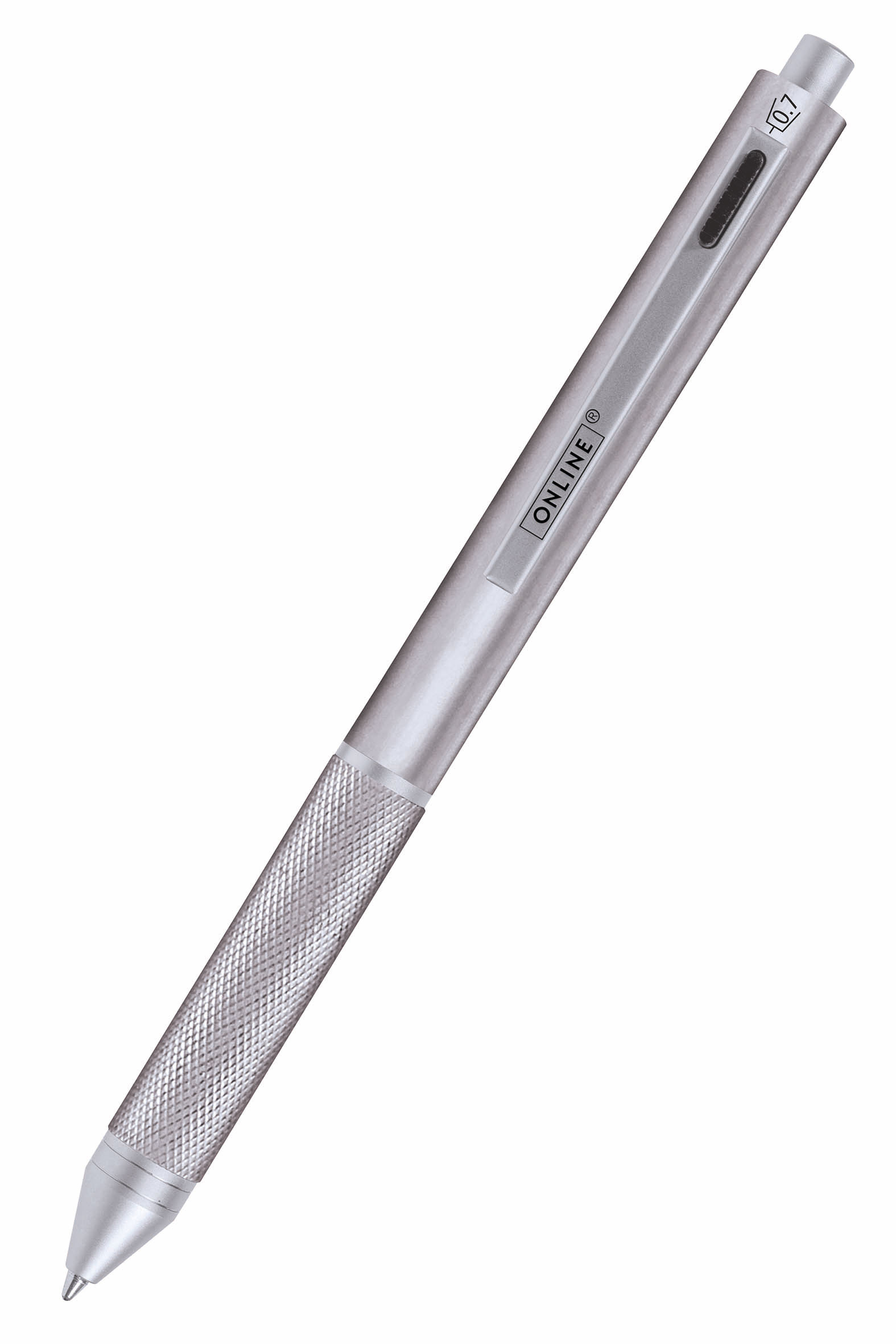 Kugelschreiber Multipen 4-in-1 Silver