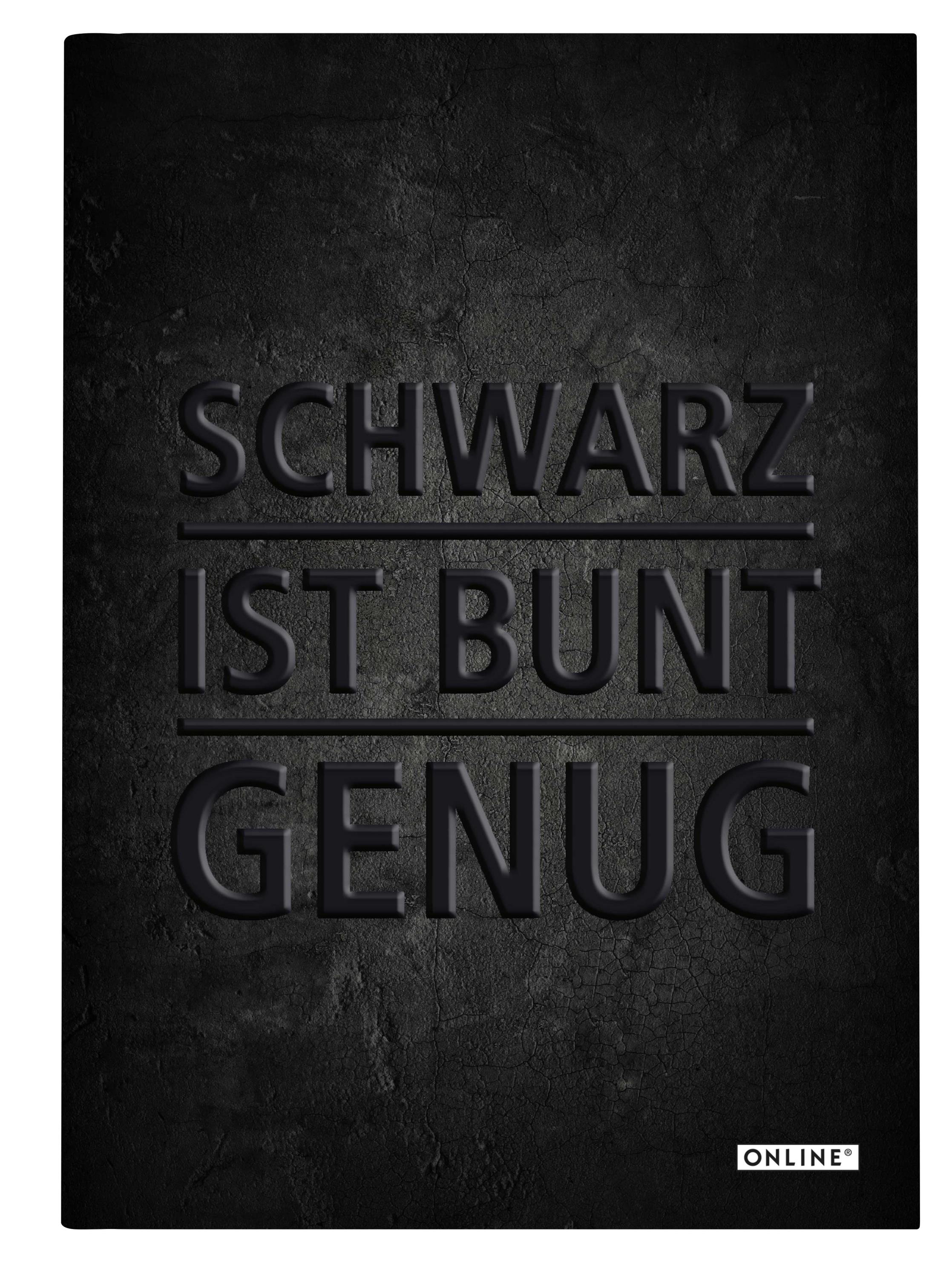 Notizbuch DIN A5 Schwarz