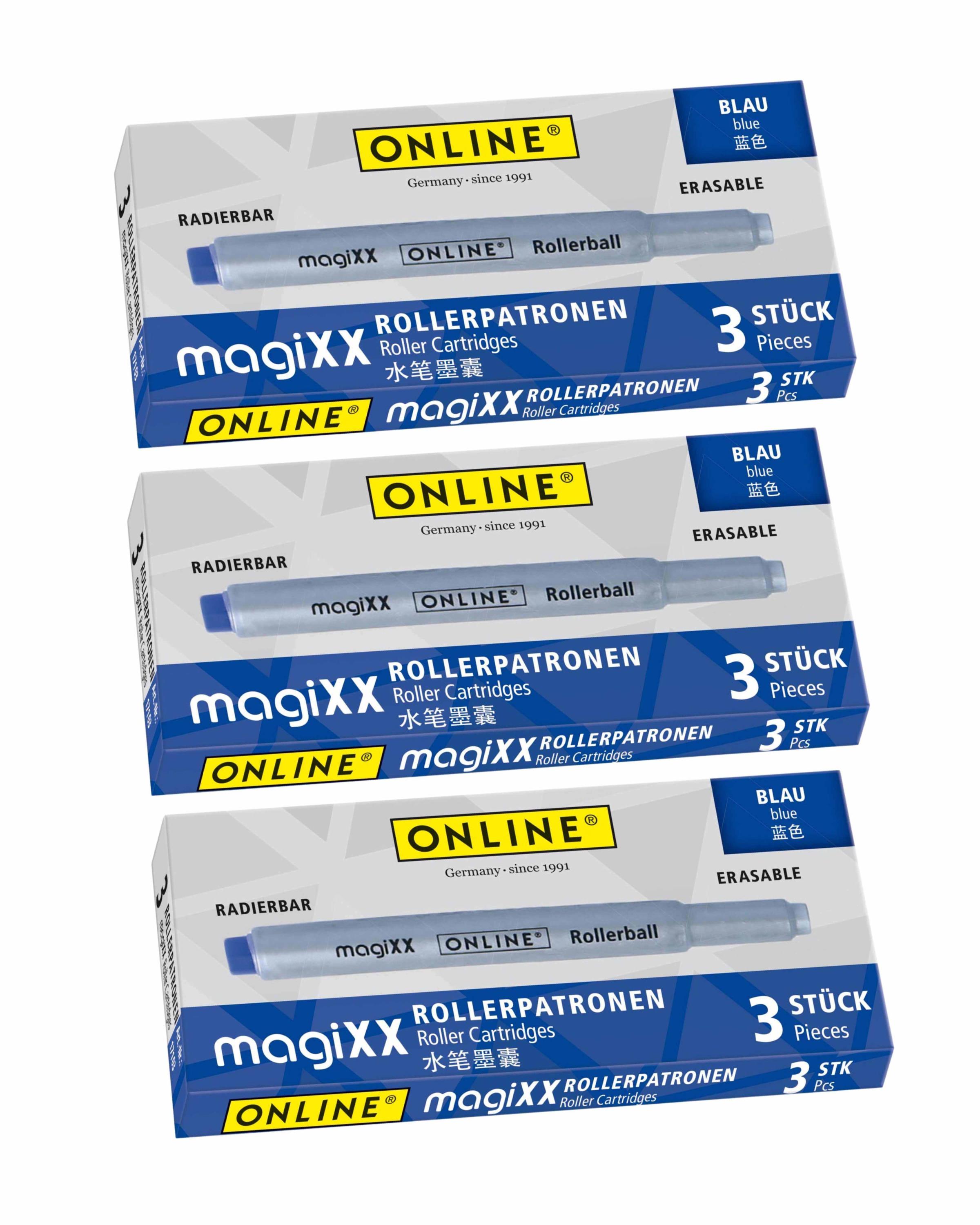 Maxi-Pack Tintenpatrone für ONLINE magiXX Rollerball